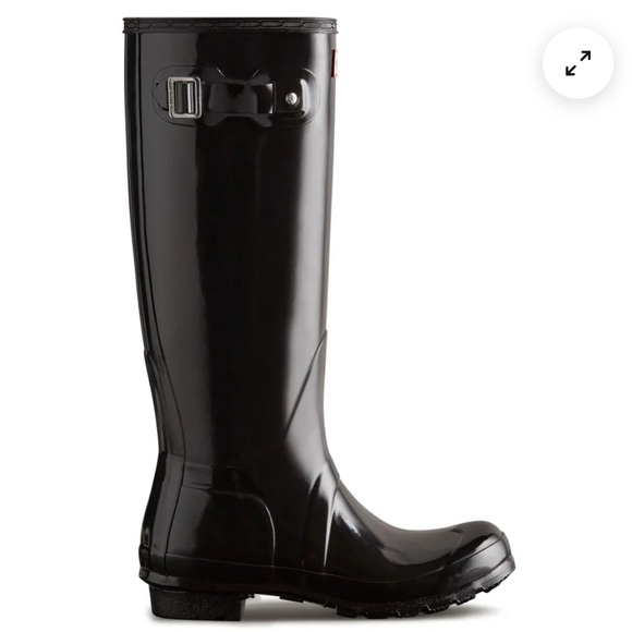 Hunter Black Women's Tall Winter & Rain Boots - Picture 1 of 2